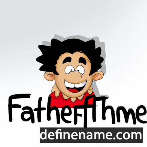 cartoon of the name Fateemoh