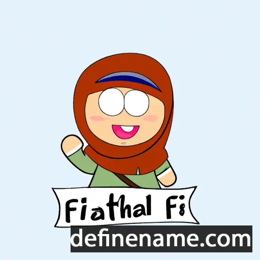 Fatihah cartoon