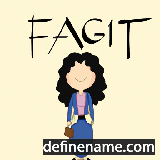 cartoon of the name Fatmagül