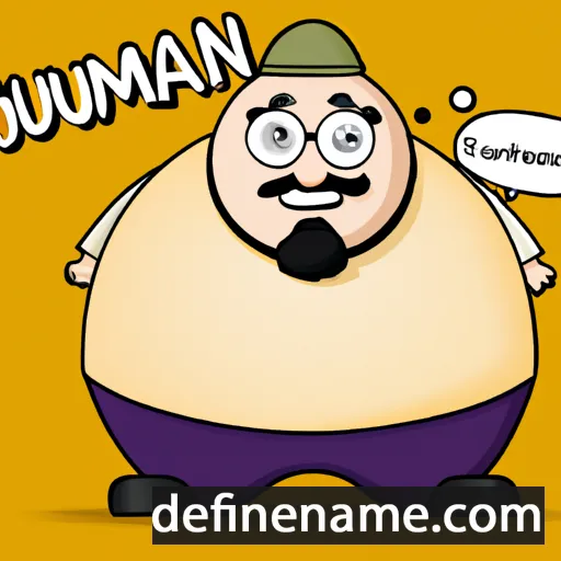 cartoon of the name Fatmanur