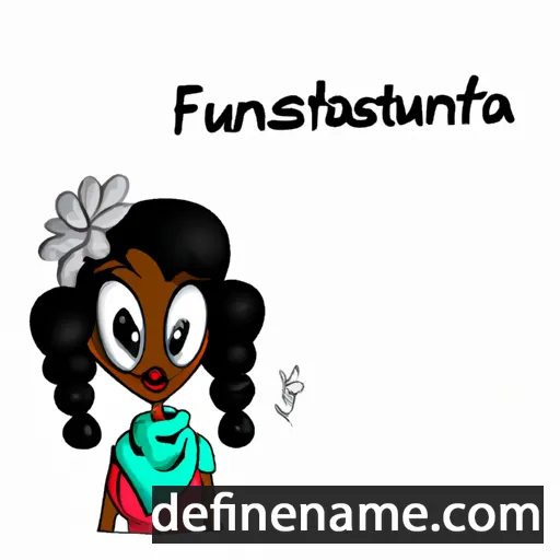 cartoon of the name Faùstëna