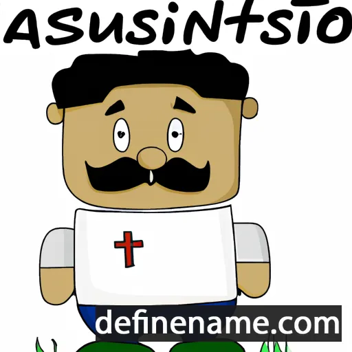 cartoon of the name Faustiano