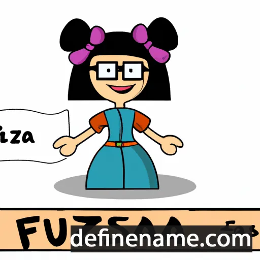 cartoon of the name Fauszta