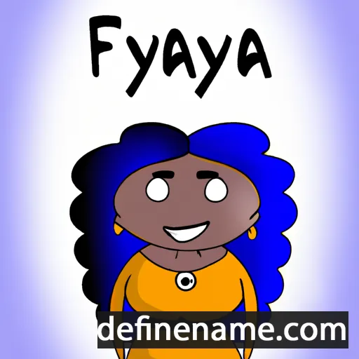 Favziyya cartoon