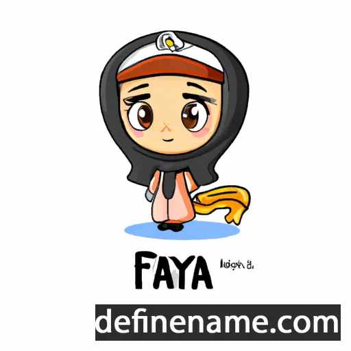 Faxriya cartoon