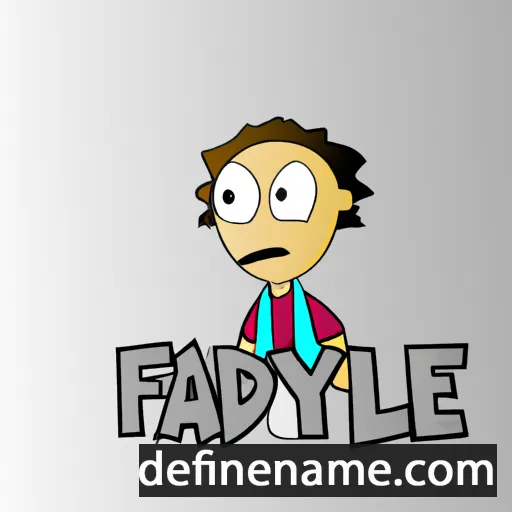 Faydide cartoon