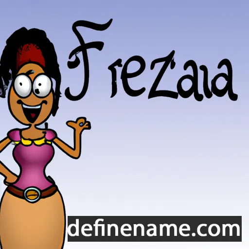 cartoon of the name Fazenta