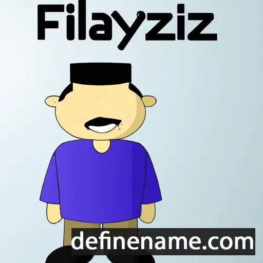 cartoon of the name Fazilyat