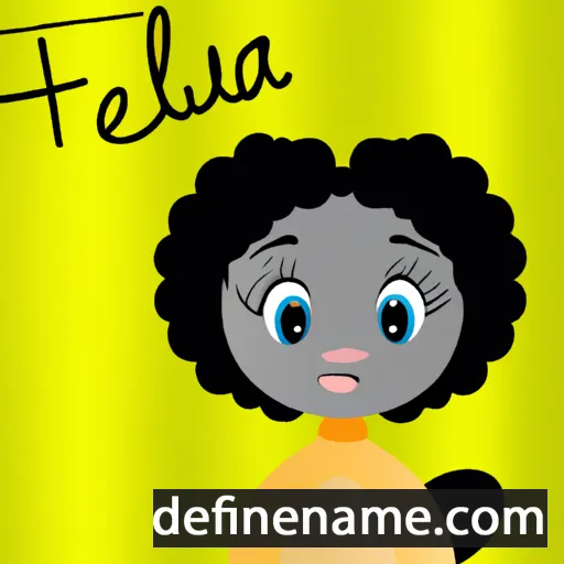 cartoon of the name Férula