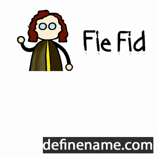 cartoon of the name Féthnaid