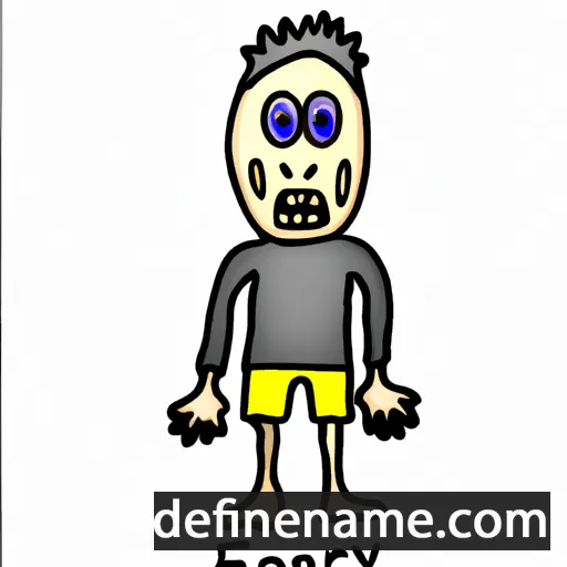 cartoon of the name Feary