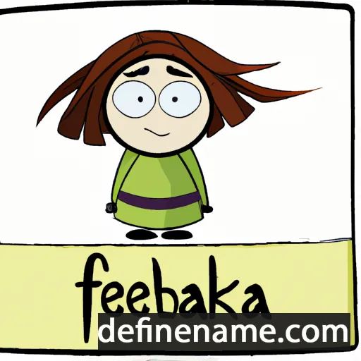 cartoon of the name Feberka