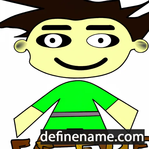 cartoon of the name Fede