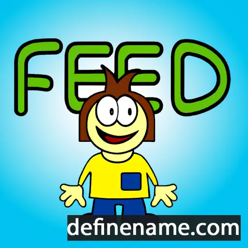 cartoon of the name Fede