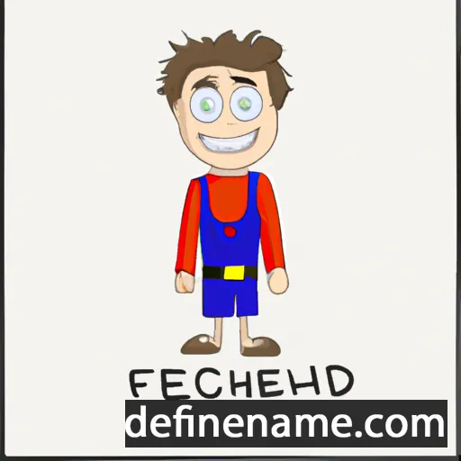 cartoon of the name Federich