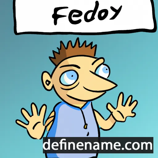 Fedyr cartoon