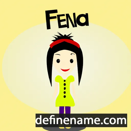 cartoon of the name Feena