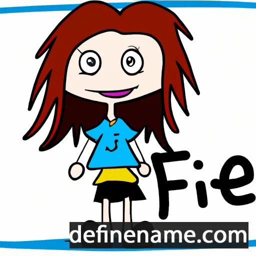 cartoon of the name Feie