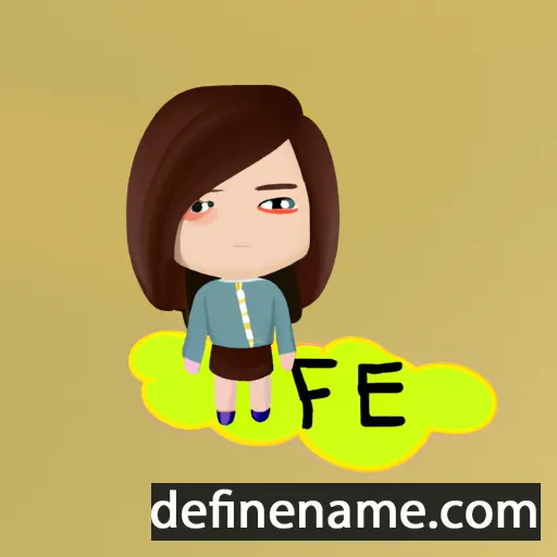 Feifei cartoon