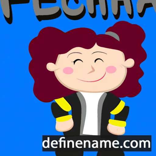 cartoon of the name Felacha