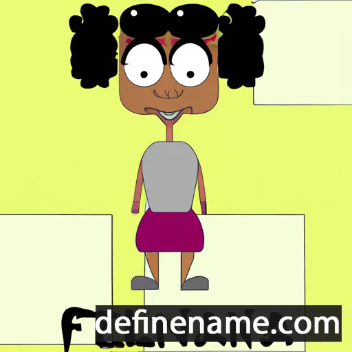 cartoon of the name Felana