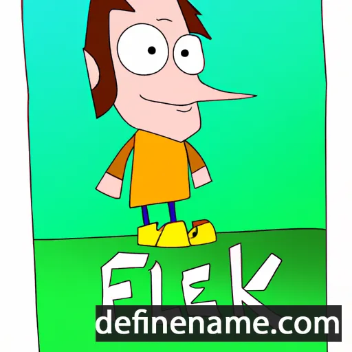 cartoon of the name Felek