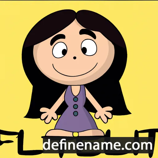 cartoon of the name Felícita