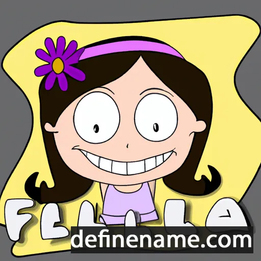 cartoon of the name Felia