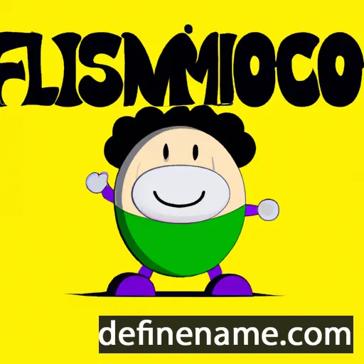 cartoon of the name Felicísimo