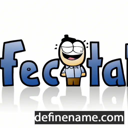 cartoon of the name Felicitat