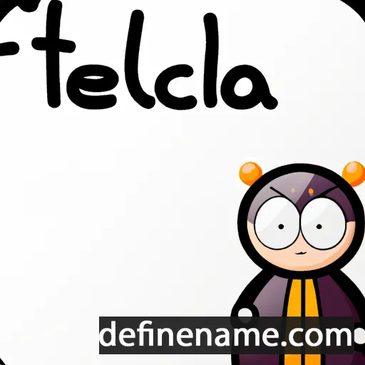 cartoon of the name Felicula