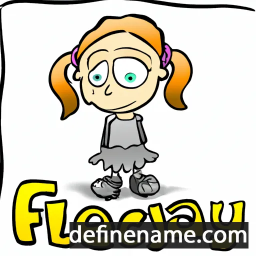 cartoon of the name Felicyja