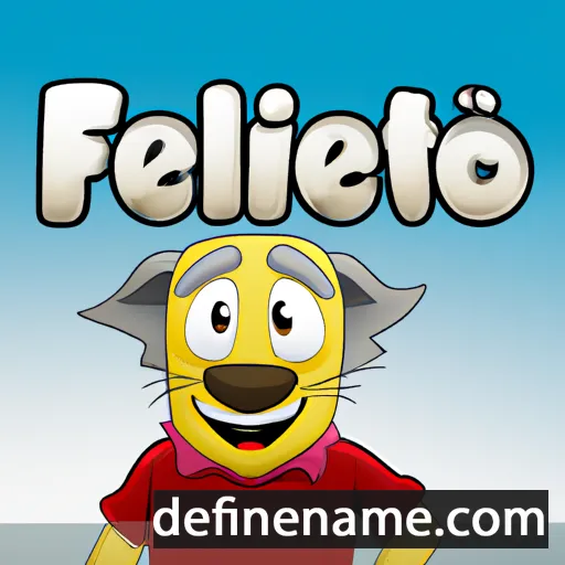 cartoon of the name Felisberto