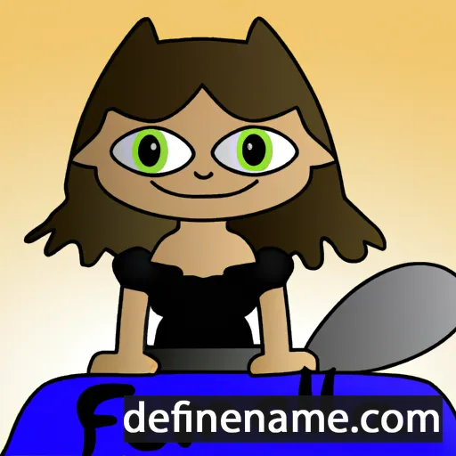 cartoon of the name Felismena