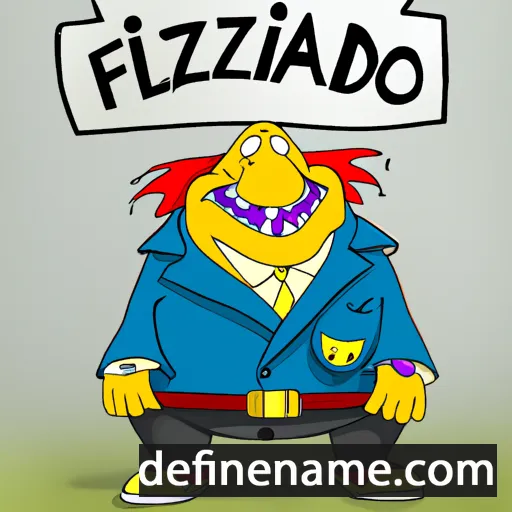 cartoon of the name Felizardo