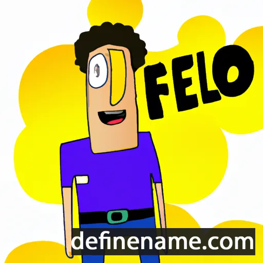 cartoon of the name Feló