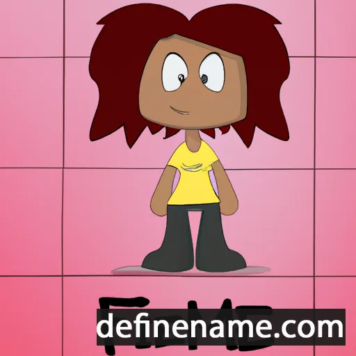 cartoon of the name Femie