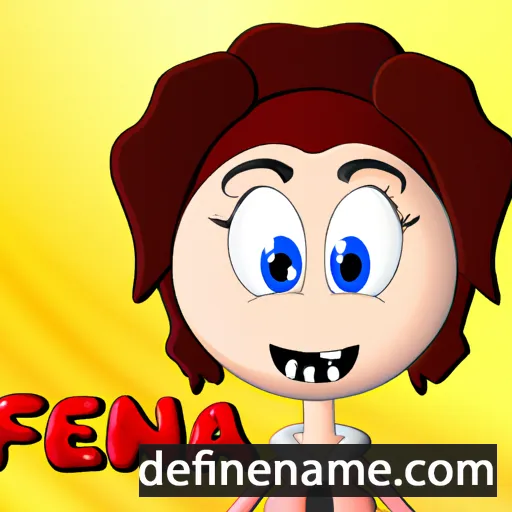 Fenenna cartoon