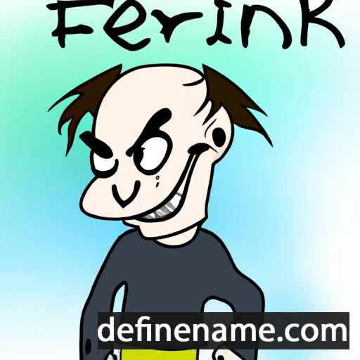 cartoon of the name Fenrik