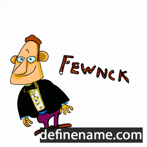 cartoon of the name Fenwick