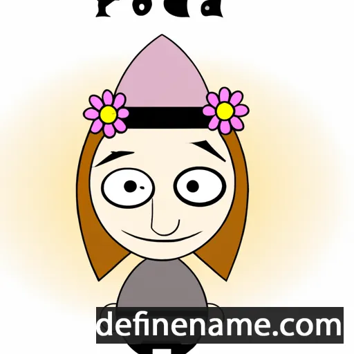 cartoon of the name Feodóra