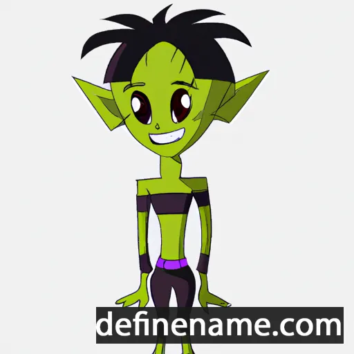 cartoon of the name Ferah