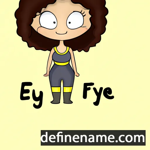 cartoon of the name Feraye