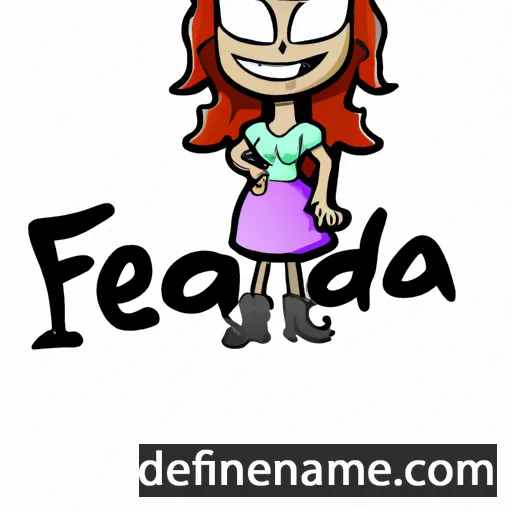 cartoon of the name Ferda