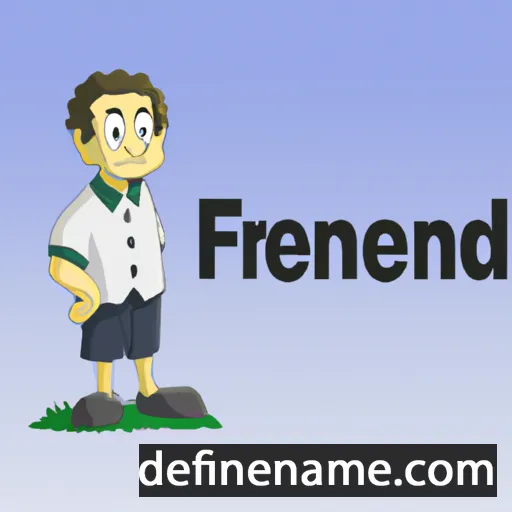 cartoon of the name Ferdinande