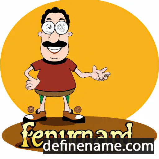 cartoon of the name Ferdinannu