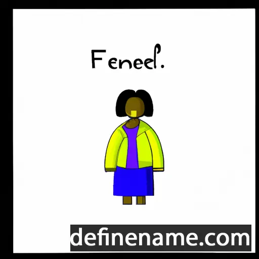 cartoon of the name Ferlene