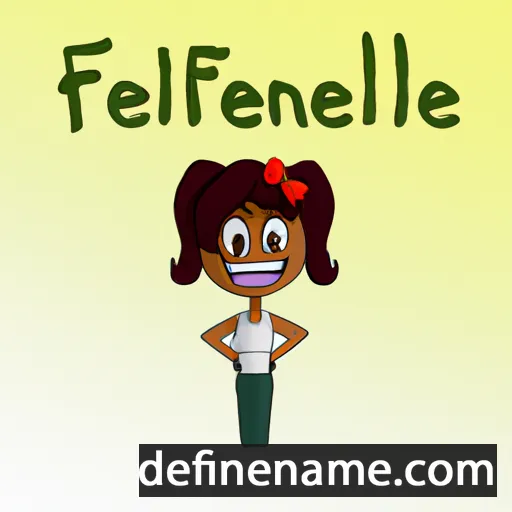 cartoon of the name Fernelle