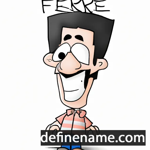 cartoon of the name Ferre