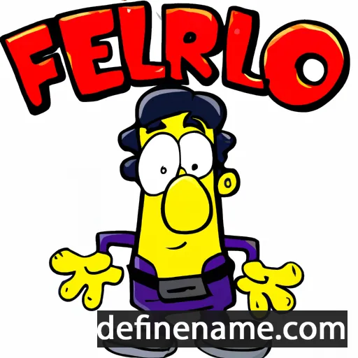 cartoon of the name Ferreol